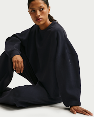 Nike 24.7 ImpossiblySoft Women's Dri-FIT Oversized Crew-Neck Top